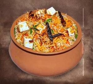 Veg Paneer Dum Biryani