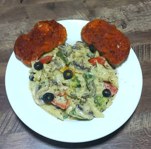 Cheese Mushroom Pasta