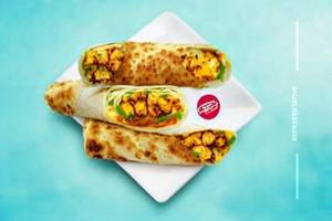 Double Egg Paneer Roll