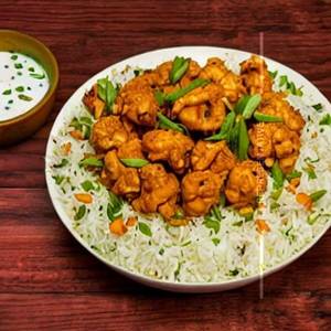 Chicken Popcorn Rice