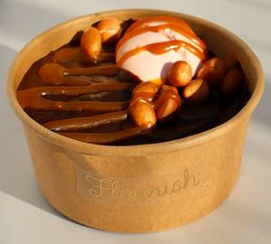 Crunchy Peanut Butter Caramel Cake Tub