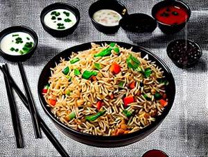 Veg Hong Kong Fried Rice