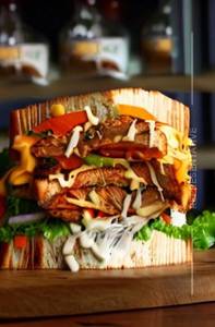 Chicken spanish sandwich