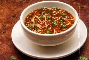 Chicken hot & sour soup