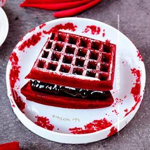 Red Velvet Waffle