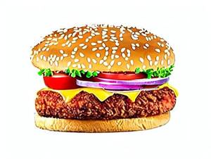 Schezwan burger