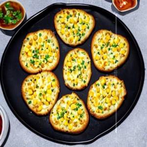 Cheese Corn Garlic Bread