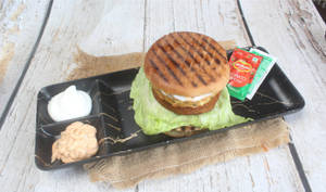 Double Chicken Patty Burger