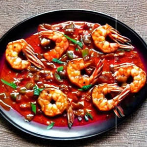Prawns In Hot Bean Sauce