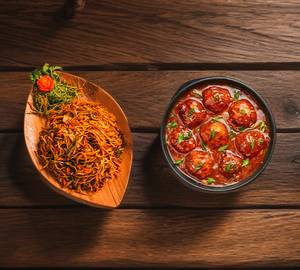 Chinese Plater (Manchurian(Half) And Rice (Half) )