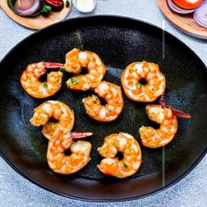 Prawns In Chilli Mustard Sauce