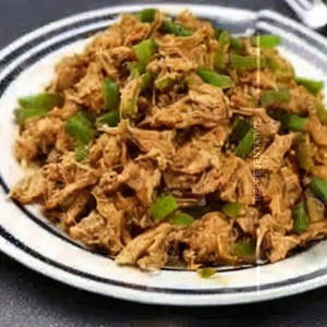 Shredded Chicken Black Pepper Style