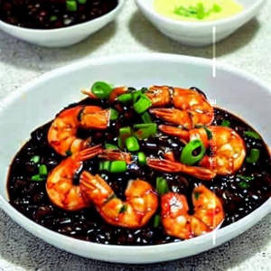 Prawns In Black Bean Sauce