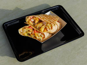 Chicken zinger wrap
