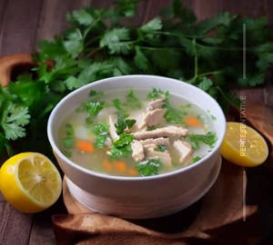 Chicken Lemon Coriander Soup