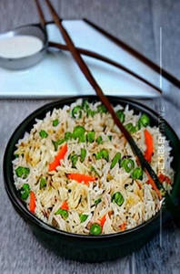 Veg Burnt Garlic Rice