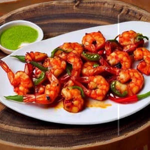 Chilli Pepper Prawns