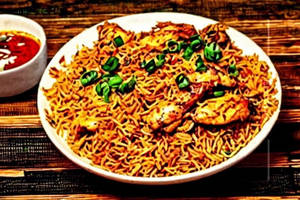 Chicken Crispy Chilli Rice