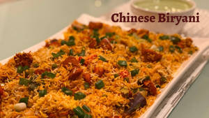 Chicken Chinese Biryani
