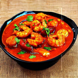 Prawns In Singapore Style
