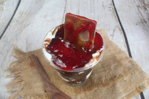 Chocolate Strawberry Cake Jar