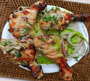 Chicken Afghani Tangdi (2 Pcs)