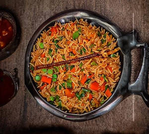 Veg Manchurian Fried Rice