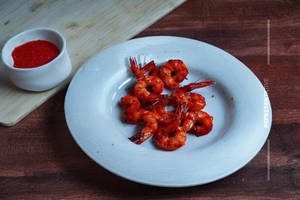 Red Pepper Prawns