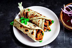Chicken Kalimiri Tikka Roll