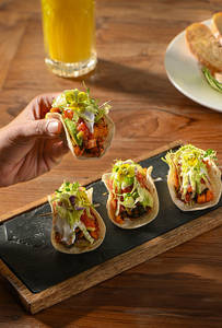 Cottage Cheese & Spinach Tacos