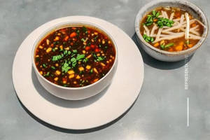 Baby Corn Manchow Soup