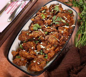 Mushroom Manchurian Dry