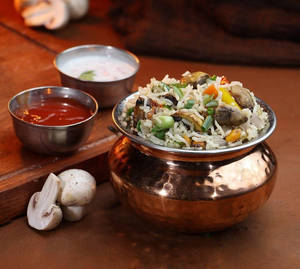 Mushroom Fried Rice