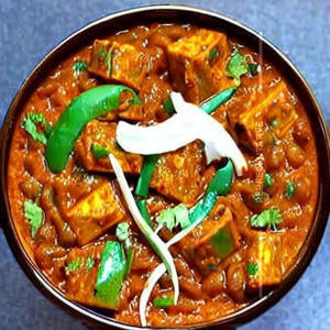 Soya Bean Paneer Masala