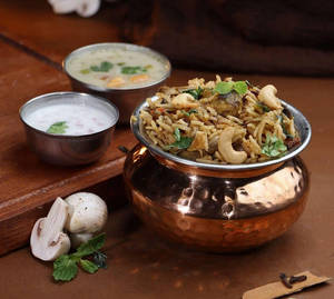 Mushroom Briyani