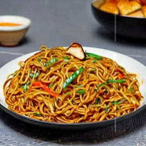 Chicken Burnt Ginger Garlic Noodles