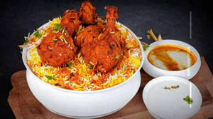 Chicken Lollipop Biryani