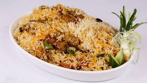 Chicken Seekh Kabab Biryani (4 Pcs)