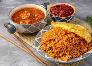 Prawns Triple Rice