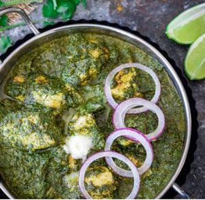 Chicken Palak With Bone