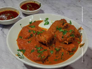 Chicken Triple Schezwan Rice- (gravy)
