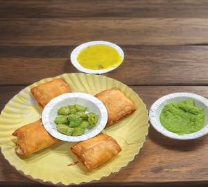 Cheese Paneer Samosa Kacha