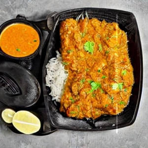 Fish (basa) Chopper Rice (gravy)