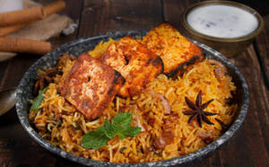 Paneer Tikka Biryani