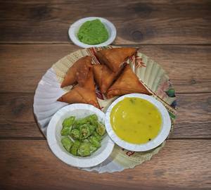 Dal Fried Samosa [5 Pieces]