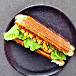 Egg chicken sandwich