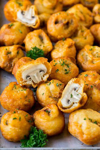 Golden Fried Mushroom
