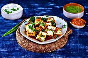 Paneer In Butter Garlic Sauce