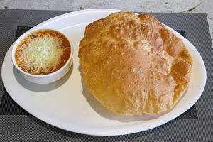 Cheese Dal Bhature