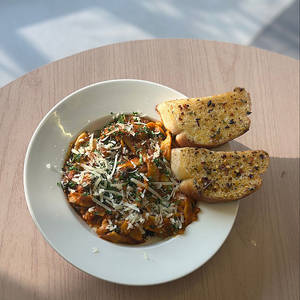 Tagliatelle In Marinara Sauce -hand Made